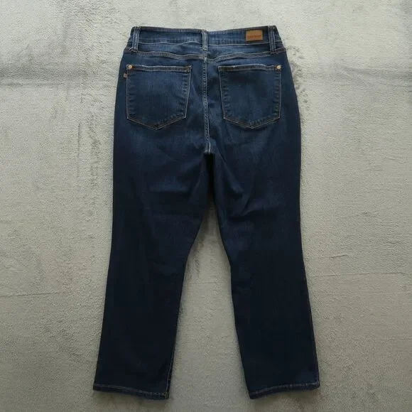 Judy Blue Jeans Women's 14W High-Rise Skinny Fit Capri 26" Inseam Distressed - Picture 12 of 16